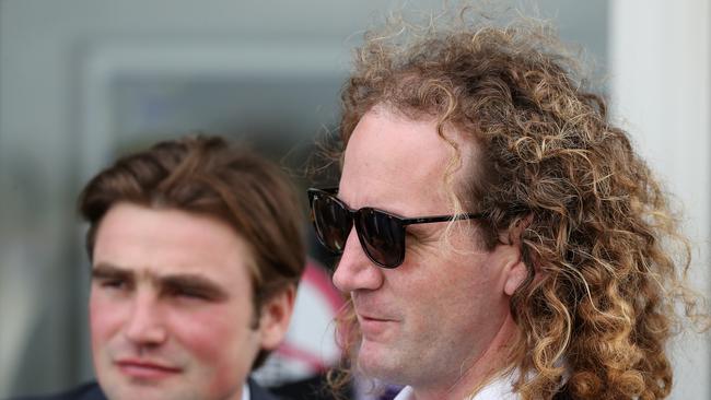 Trainers David Eustace and Ciaron Maher will run $2.3 million yearling buy Setanta at Sandown on Wednesday. Picture: Getty Images