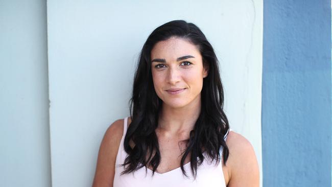 Michelle Jenneke in Sydney. Picture: Phil Hillyard