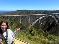 Nadine Gray at the Bloukrans Bridge in South Africa.