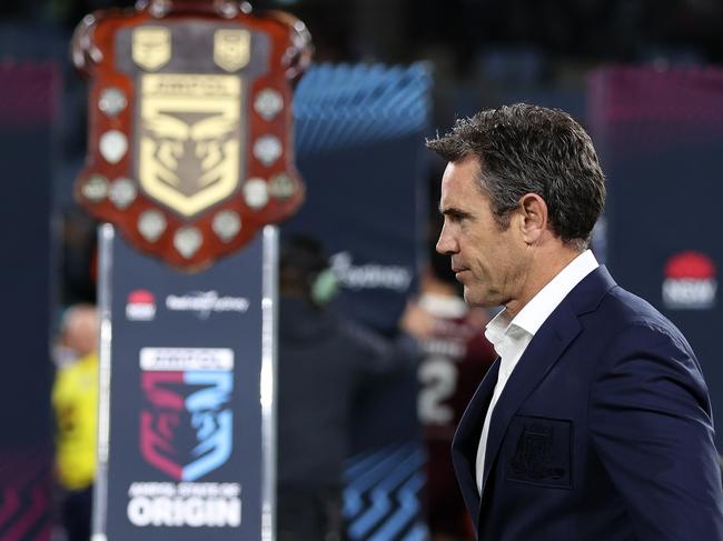 The shield evaded Brad Fittler. Picture: Brendon Thorne/Getty