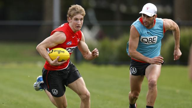 Dylan Stephens hasn’t always had it easy since arriving at the Swans as a high draft pick. Picture: Phil Hillyard