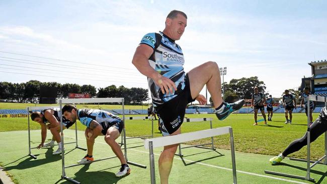 Paul Gallen could be playing his final season. Picture: DEAN LEWINS