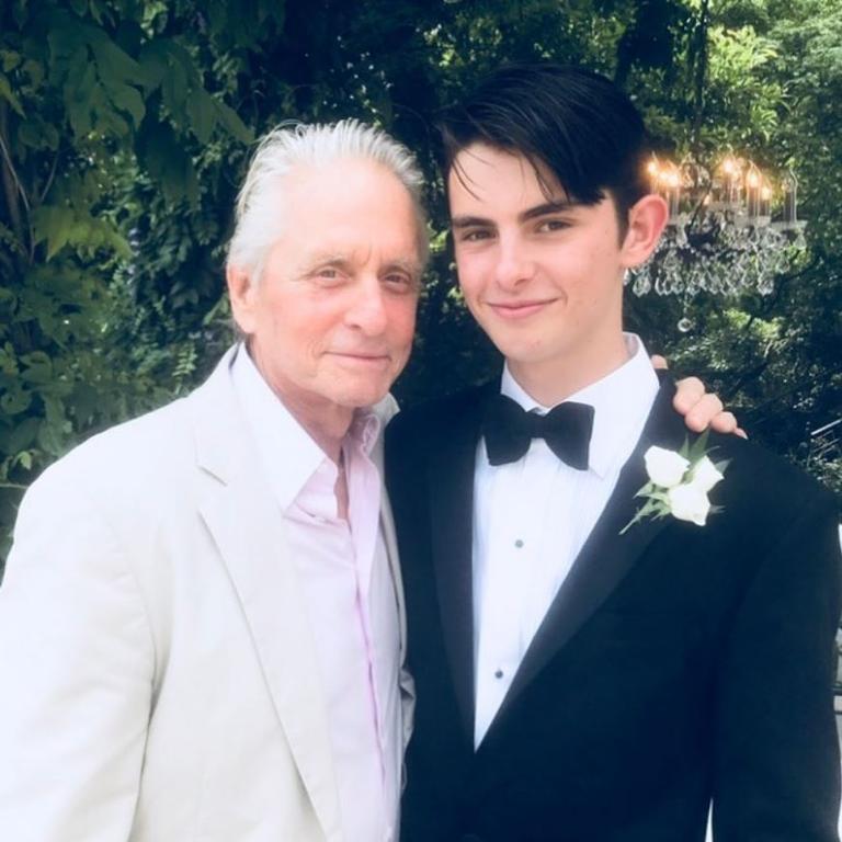 Dylan has followed his parents' path and works as an actor. Picture: Instagram / Michael Douglas.