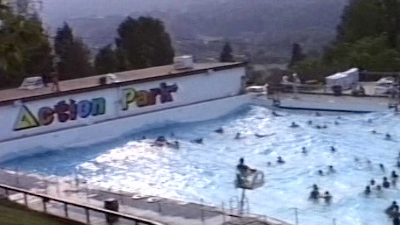 The ‘grave pool’, where three people died.