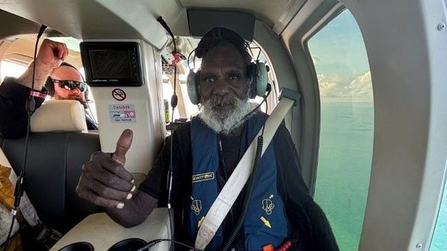 Barry Kantilla has been found safe and well after a major search effort on the Tiwi Islands. Picture: NT Police.