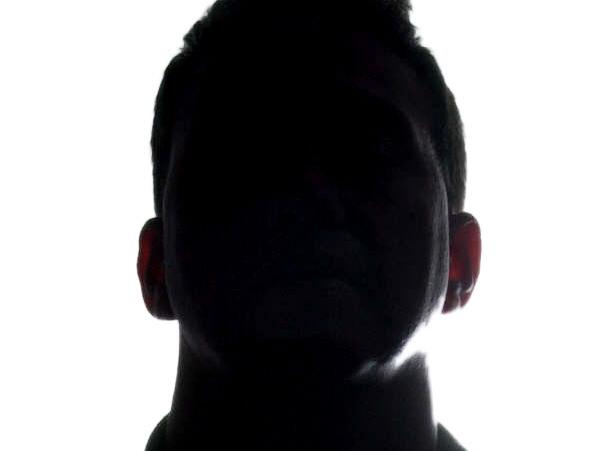 Generic photo of a male silhouette 14 Apr 2002. man anonymous