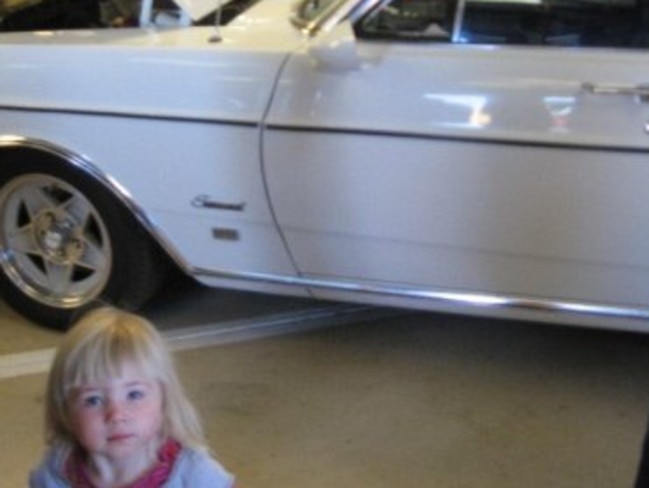 Khandalyce, pictured at a car show in the Northern Territory prior to her death.