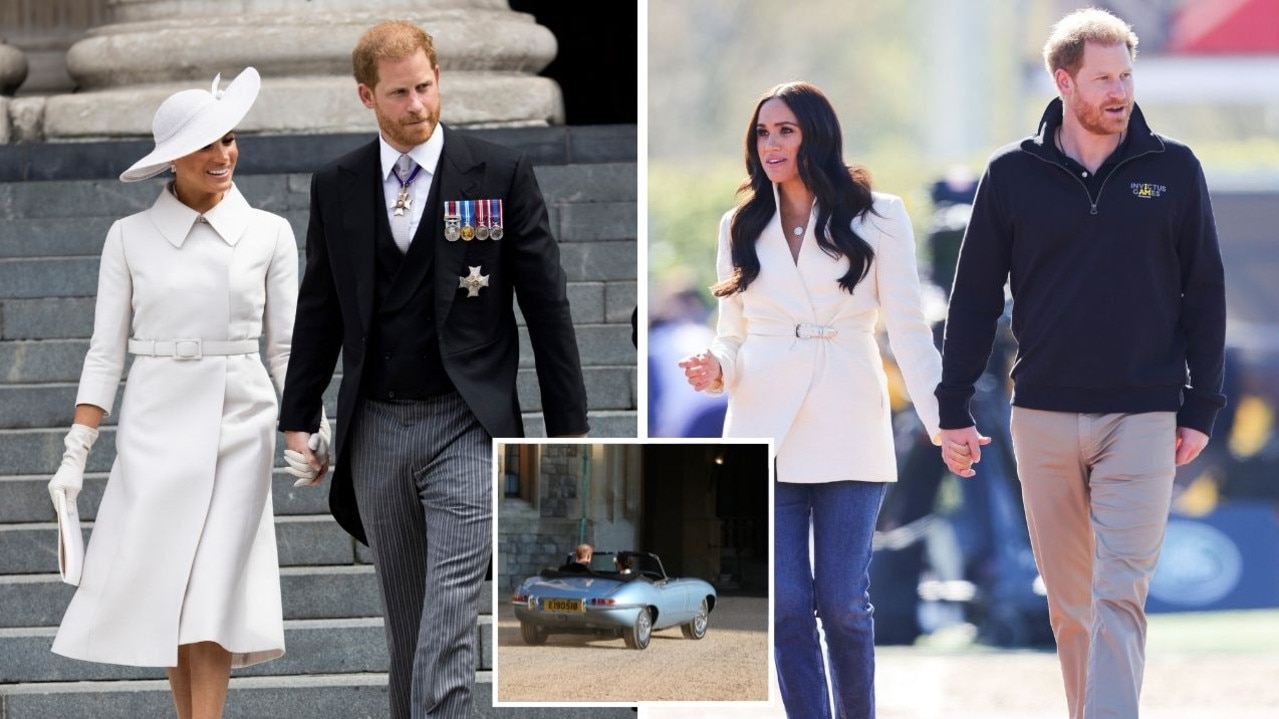 Prince Harry and Meghan Markle return to California before Jubilee ends ...