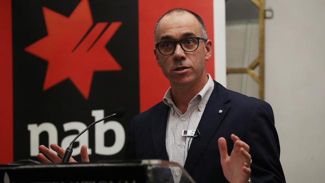 NAB CEO Andrew Thorburn says they are working to rebuild the trust of customers.