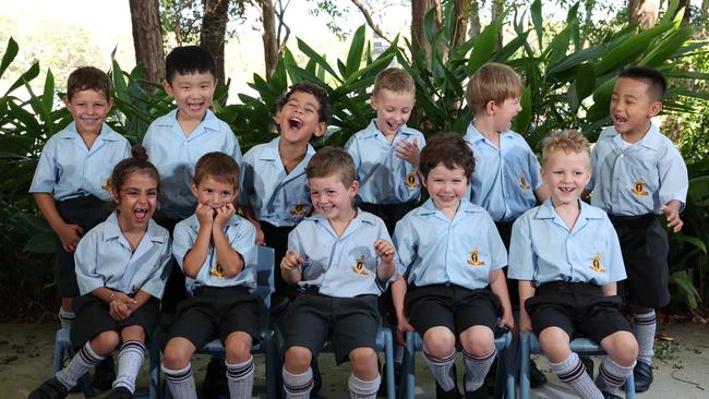 My First Year: TSS Prep RM. Front row: Arish, Billy, Rudy, Lane, Oliver. Back row: Teddy, Ian, Harvey, Hugo, Alexander, Xavier. Picture: Glenn Hampson.