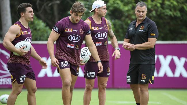 Seibold overhauled the club’s leadership group. AAP Image/Glenn Hunt.