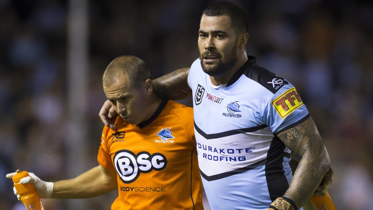 Andrew Fifita has made a miracle recovery from a hamstring injury and will play for the Sharks on Sunday.