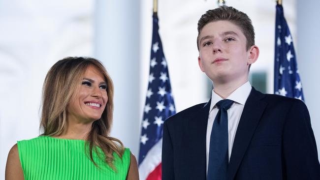 Melania and Barron Trump have a close relationship: “Her entire world has been her son.” Picture: Chip Somodevilla/Getty Images/AFP