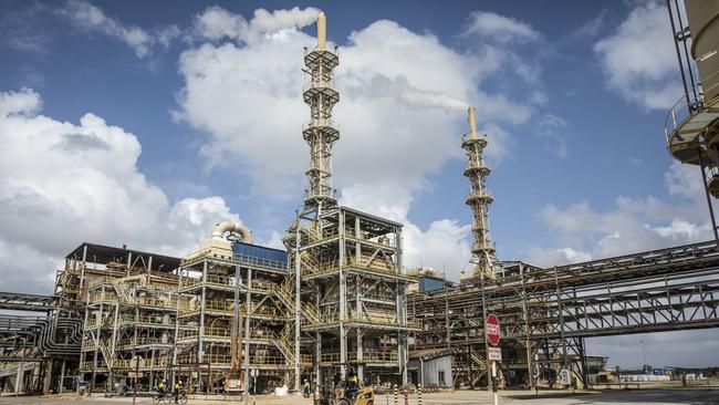 The Lynas Corp materials plant in Kuantan, Malaysia.