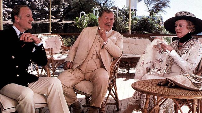 The 1978 version of the classic Agatha Christie whodunit Death on the Nile.