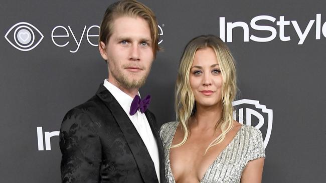 Kaley Cuoco and husband Karl Cook have split. Picture: Frazer Harrison/Getty Images