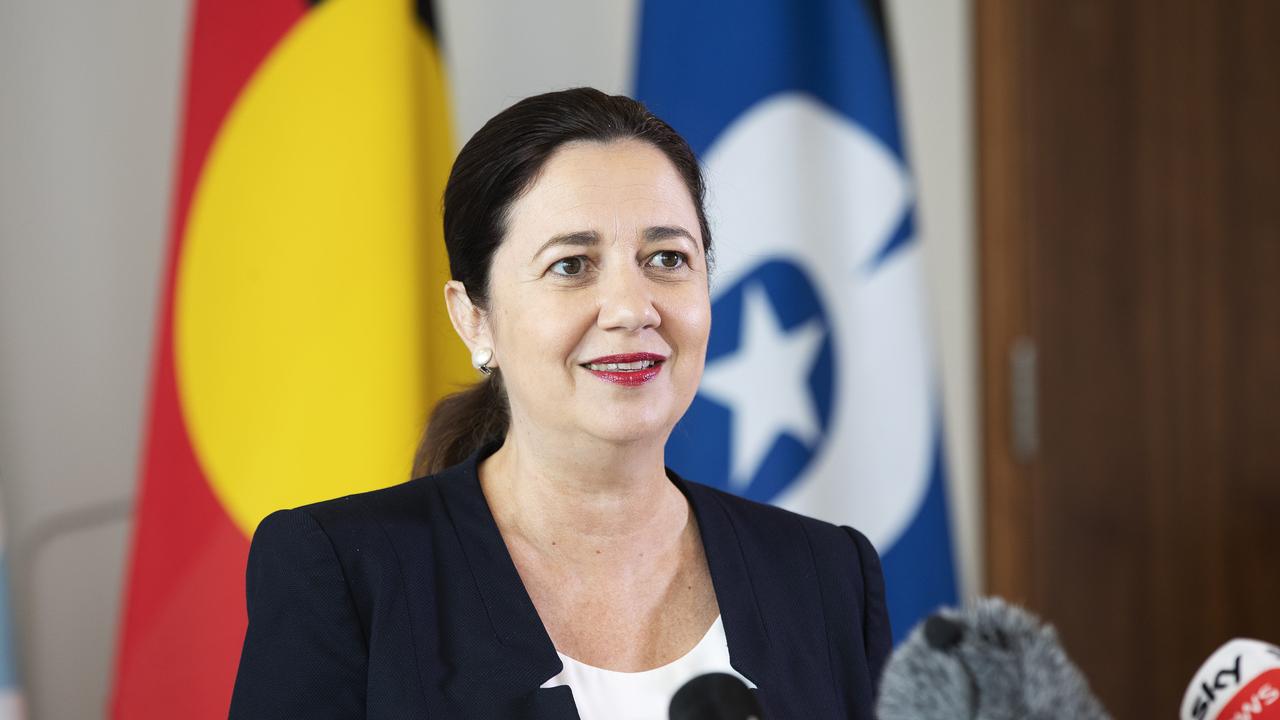 Premier Annastacia Palaszczuk is happy the Prime Minister is saying there’s still a chance for a quarantine facility in Toowoomba. Picture: Attila Csaszar