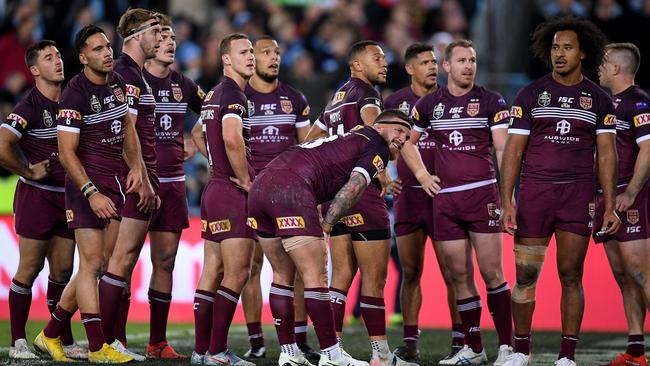 The Maroons fell agonisingly short in the series decider. Picture: AAP