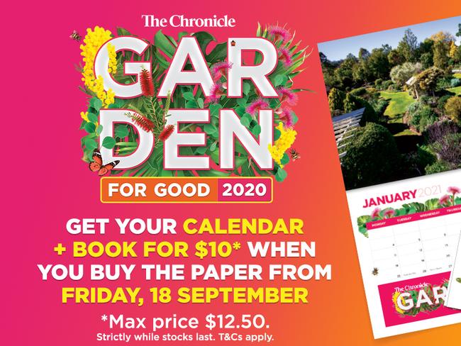 The Chronicle Garden for Good 2021 Calendar and Secrets of Toowoomba‘s Gardeners’ book