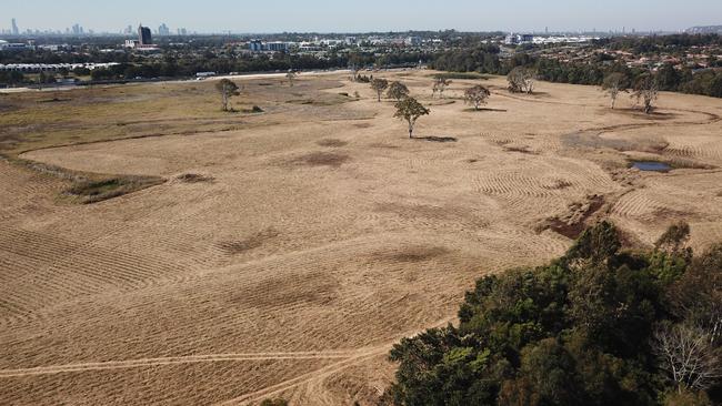 The proposed site of the showgrounds. Picture Mike Batterham