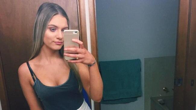 Hayley Trotter, 20, of Umina Beach, has avoided a conviction after pleading guilty to affray at Central Coast Leagues Club. Picture: Facebook