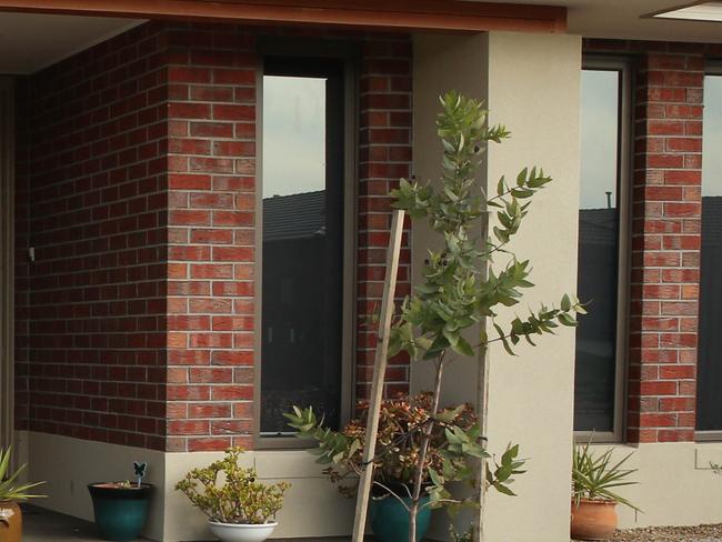 The gang forced their way through a bedroom window before ransacking the Melton South home. Picture: Mark Wilson