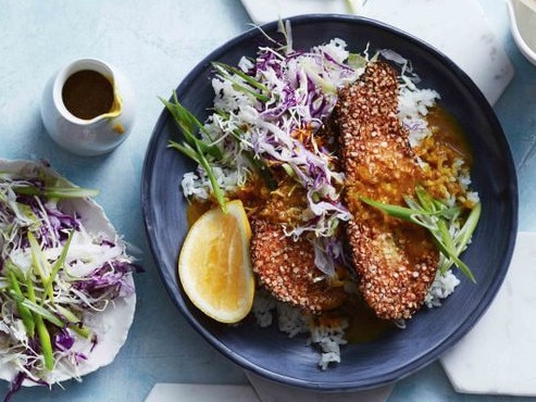 Eggplant katsu.