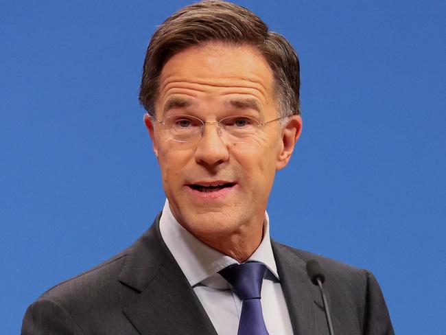 NATO Secretary General Mark Rutte. Picture: Francois Walschaerts/AFP