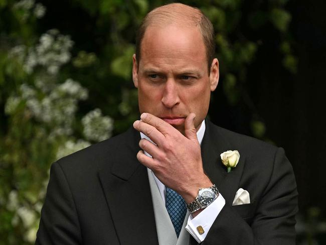 With Harry uninvited, William was able to enjoy a tension-free celebration. Picture: AFP