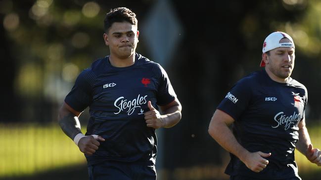 Latrell Mitchell has spoken out on his slump in form. Picture: Brett Costello