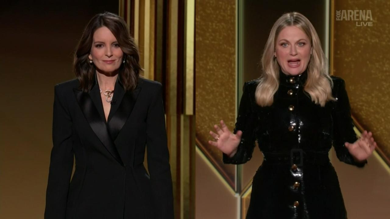 Tina Fey and Amy Poehler hosted the 2021 Golden Globes which dropped to record low viewership.