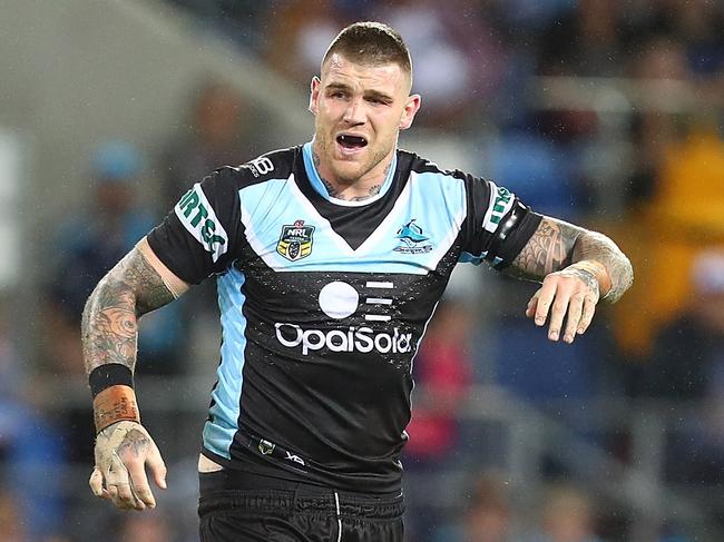 Josh Dugan of the Sharks is expected to play this week despite being named in the reserves. Picture: Getty Images