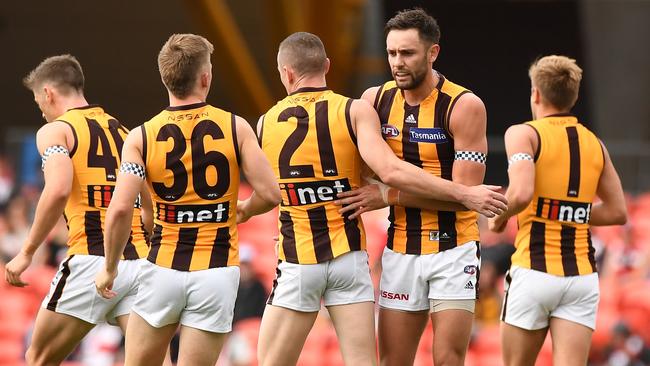 Hawthorn has no plans to release Jack Gunston. Picture: Matt Roberts/AFL Photos.