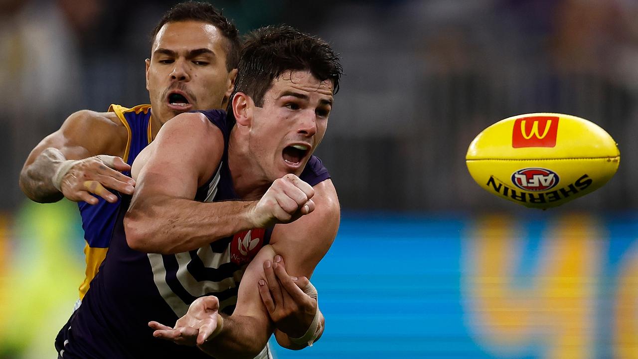 Could Dockers star Andrew Brayshaw be this year’s MVP? Picture: Getty Images