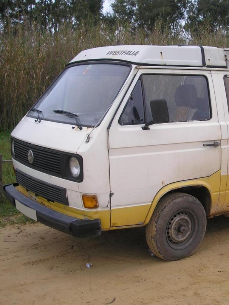 A Volkswagen camper van which police have mentioned in connection with the disappearance of McCann. Picture: EPA/Metropolitan Police