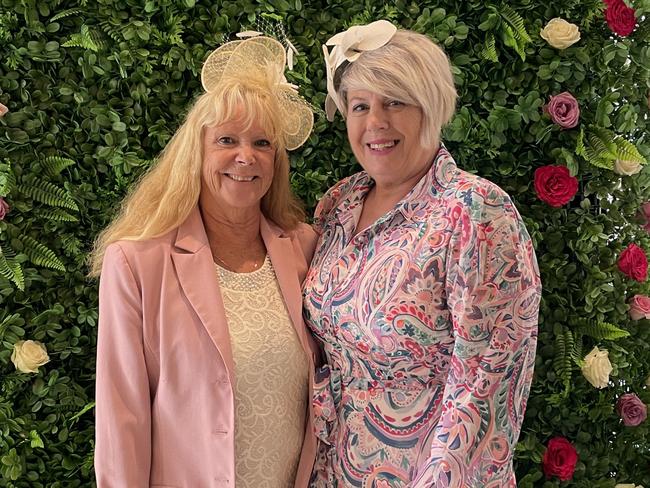 Dawn Standfield and Annette Sheldon at the Ce.x club in Coffs Harbour for the Melbourne Cup. Picture: Matt Gazy