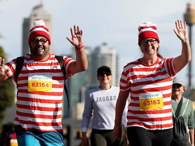 Dressing up is normal for the City2Surf.