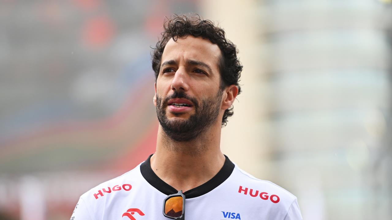 Daniel Ricciardo in Baku. Photo by Rudy Carezzevoli/Getty Images.