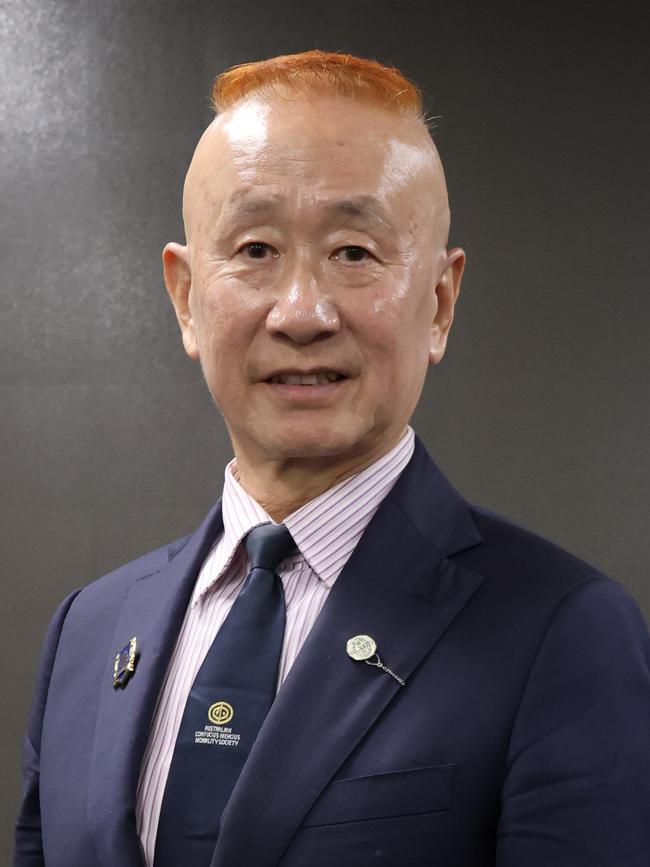Hubei Association president Ji Jianmin. Picture: Mohammad Alfares