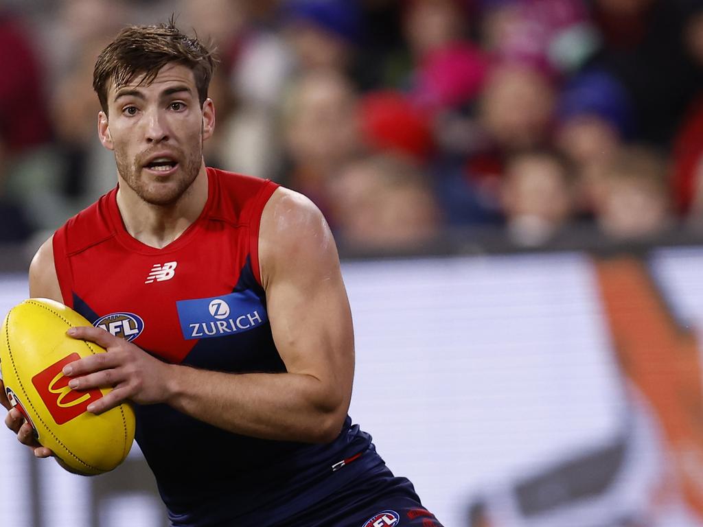 Jake Lever has never seen Jack Viney play the way he did on Thursday night. Picture: Getty Images