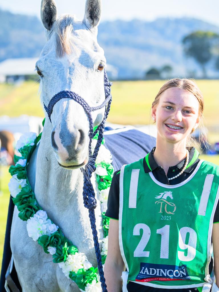 Toowoomba's Mary Duncan and her horse Bonnybrooke Samarai at the 2023 Tom Quilty Gold Cup. Picture: Sarah Sullivan Photography