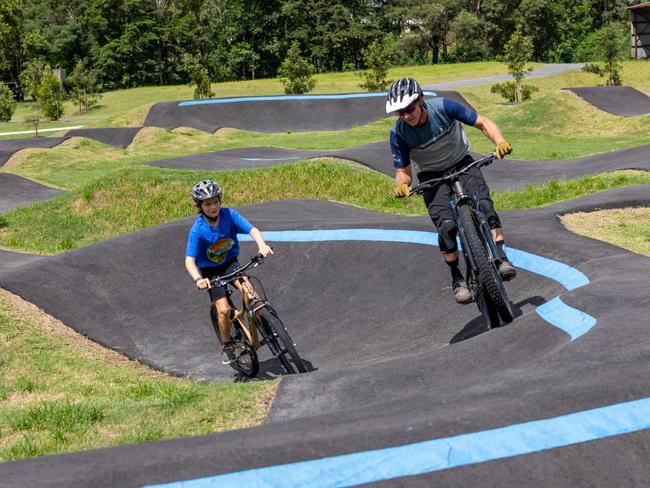 The Finch Hatton mountain bike pump track. Picture: Supplied.