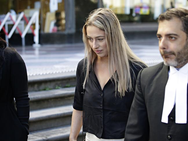 Charters, pictured, told the court her new boyfriend was willing to support her when she’s released. Picture: NCA News Wire/Adam Yip