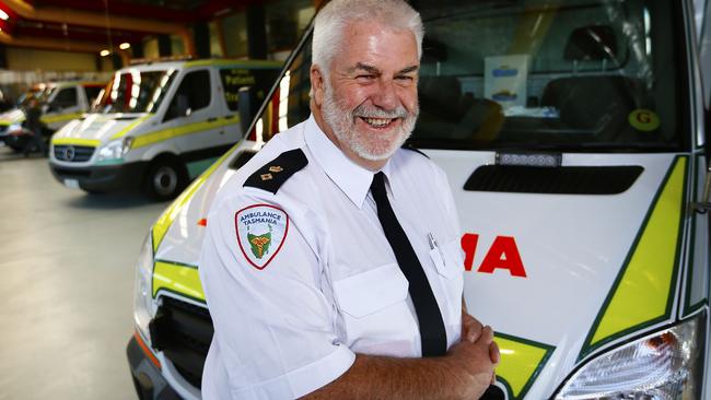 Former Ambulance Tasmania operations manager Peter Morgan.