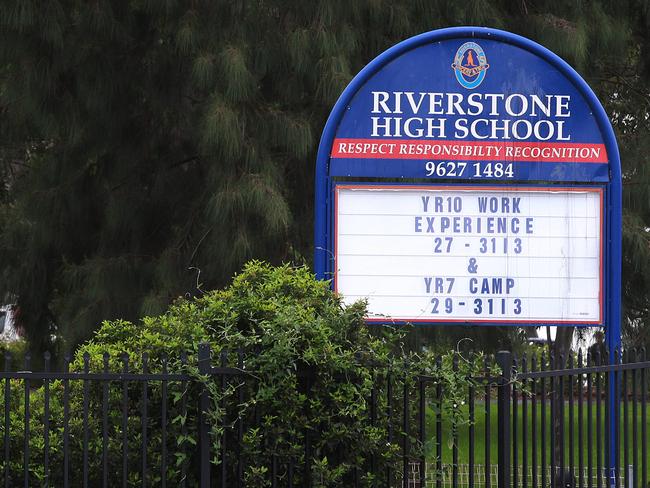 Student hits another student at Riverstone High School.