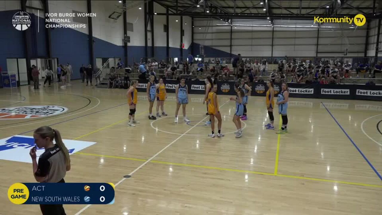 Replay: Australian Capital Territory v New South Wales (IB Women) - 2025 Basketball Australia U20's & Ivor Burge National Championships Day 2