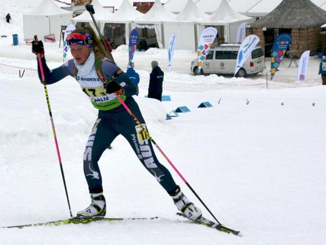 Isabella Moon is aiming to compete at the 2020 Youth Winter Olympics.