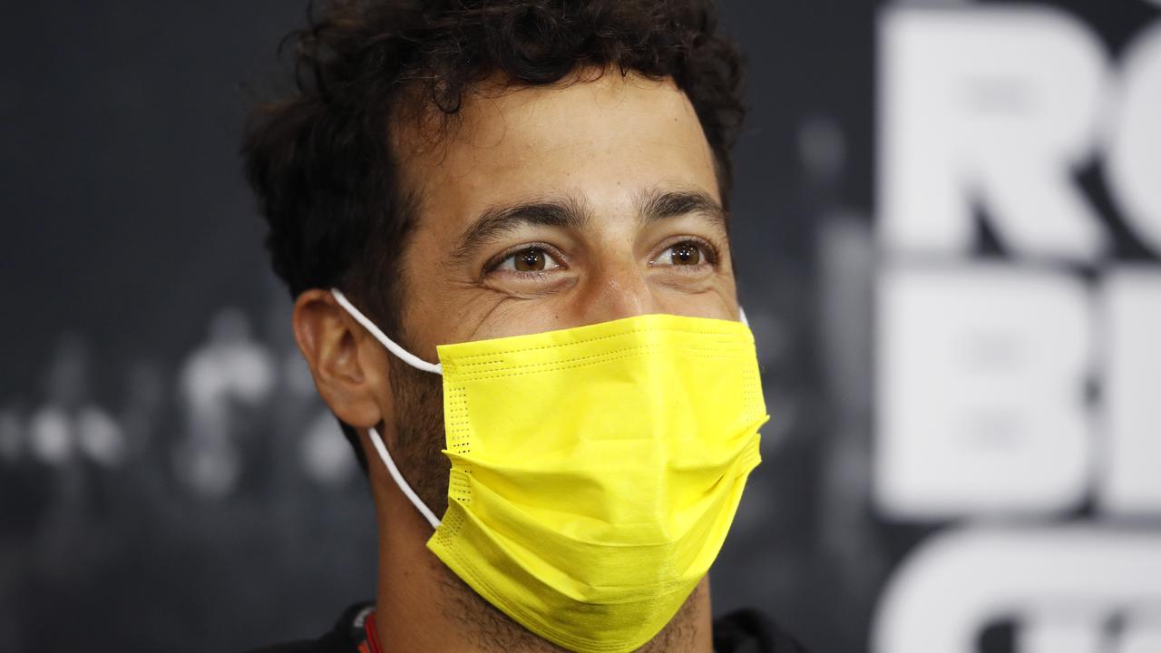 Daniel Ricciardo was over the moon on Sunday after a brilliant final lap.