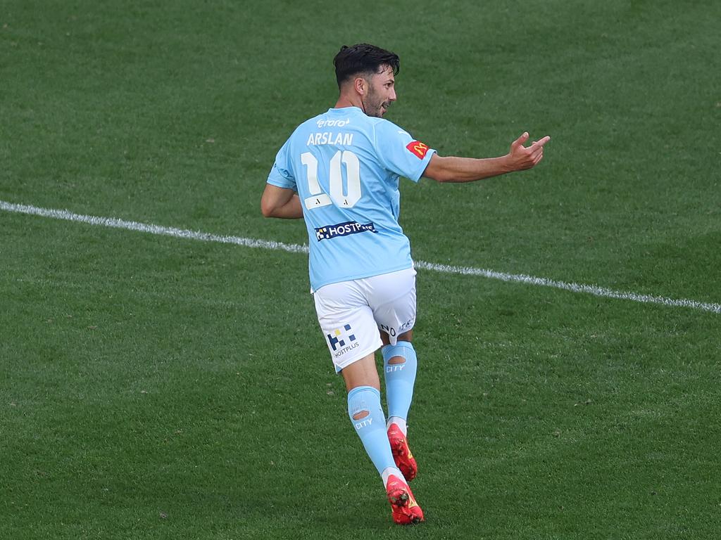 Tolgay Arslan has wasted little time finding a new club after leaving Melbourne City. Picture: Robert Cianflone/Getty Images