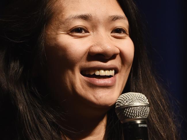 BEVERLY HILLS, CA - APRIL 11: Director Chloe Zhao attends a special screening of "The Rider" at the Writers Guild Theater on April 11, 2018 in Beverly Hills, California. (Photo by Amanda Edwards/Getty Images)